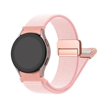 Imagem de Pulseira Magnética De Nylon De 40mm 44mm 45mm 47mm Para Samsung Galaxy