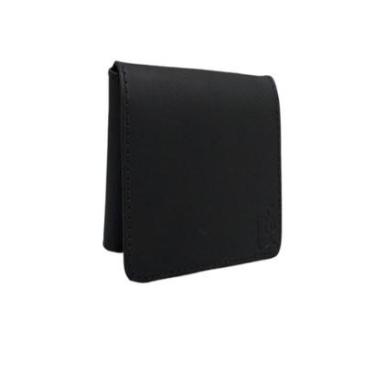 Imagem de Carteira Masculina Em L Couro Fossil Resistente Com Porta Moedas Externo Cabe RG Dinheiro Cartoes-Masculino