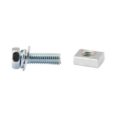 Imagem de Kit Universal De Parafusos E Porcas Para Terminais De Bateria De Motoc