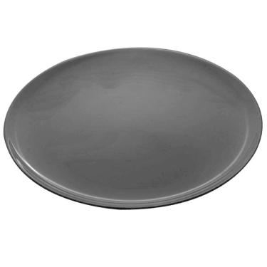 Imagem de Jogo 6 Pratos de Vidro Opalino Black Friends Time Pizza 32cm Lyor 