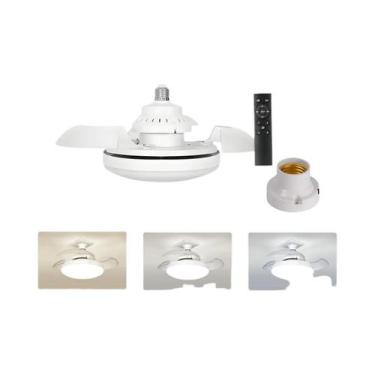 Imagem de Luminária De Teto LED 30W E27 Regulável Com Controle Remoto Para Sala 