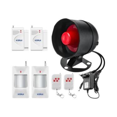 Imagem de Sistema De Alarme Residencial Com Sirene De Alta Decibéis WIFI E Senso