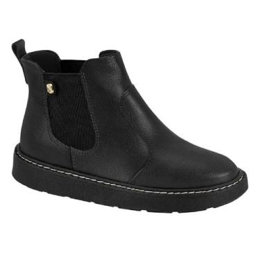 Imagem de Bota Feminina Baixa Modare Conforto Total com Ajuste Elástico Lateral,