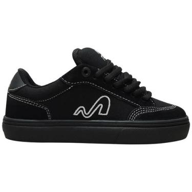 Imagem de Tênis Tesla Flow Preto Black Skate Masculino Ante Derrapante Cor:Preto