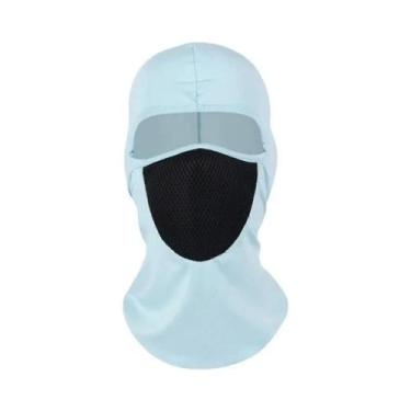 Imagem de Máscara Balaclava De Proteção UV Para Rosto Inteiro, Capuz Para Motoci