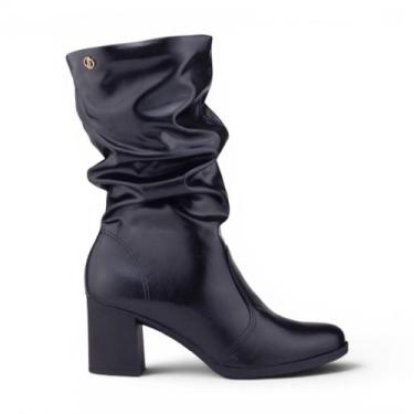 Imagem de Bota Feminina Dakota Casual, 39, Preto