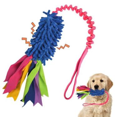 Imagem de Brinquedo de Puxar para Cães wodoca Forte com Apito e Corda para Cães 