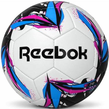 Imagem de Bola de Futebol Reebok Z-Go Campo Jogo e Treino, Azul, Roxo