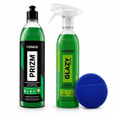 Imagem de Kit Vonixx Prizm + Glazy Anti Fog com Aplicador