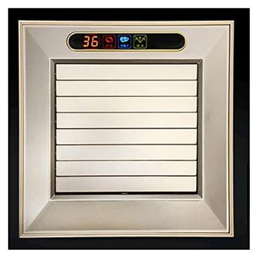 Imagem de Fã exausto 30 × 3 0cm TETIDO VENTILATOR FAIXA FAIS DE ESPAÇÃO CONUZER VENTO RECOTO DE VENTO DE RECOLAMENTO MUTO MUTO PURIFICADOR DE AR ​​IONIZADOR COLOS DO FELHOR, BRANCO/GOLD Ventiladores de ventilaç