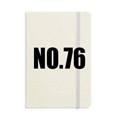 Imagem de Lucky No.76 Número Nome Notebook Capa Rígida Diário Clássico A5 Presente