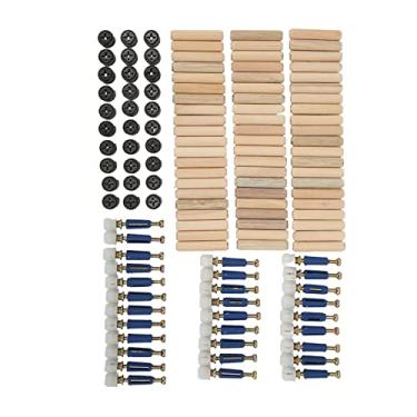 Imagem de Conjunto de conexão excêntrico, rosca espiral precisa, galvanização, multifuncional, excêntrico, fixador de roda para instalação de painéis de móveis (roda excêntrica de 12 mm)