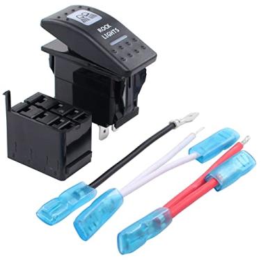 Imagem de Interruptor basculante de luzes de rock Motoku 5 pinos para Can Am Commander 800R XT 1000 DPS Maverick X3 R Max 1000R Defender DPS HD8 XT HD10