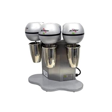 Imagem de Batedor de Milk Shake com Copo em Inox e 3 Hastes Skymsen BMS-3-N