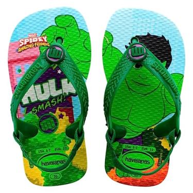 Imagem de SANDALIAS HAVAIANAS BABY MARVEL n° 19/20 BRANCO