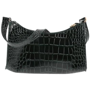 Imagem de PRETYZOOM Shoulder Bag Bolsa Feminina Da Moda Bolsa Com Estampa De Crocodilo Senhorita Pu Sholder Bag