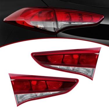 Imagem de JESYMBX Para Hyundai Tucson 2015-2018 Luz traseira de freio lâmpada traseira 92403-D3010 92401-D3100 92402-D3100