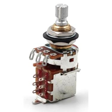 Imagem de Panela de 500 k para guitarras, pote de guitarra push pull, potenciômetro Bourns, eixo dividido curto, cone de áudio, The Art Of Tone (1x)