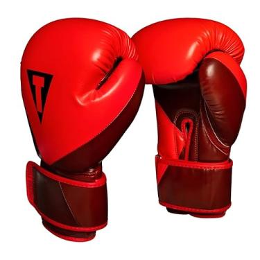 Imagem de TITLE BOXING Luva de Boxe e Muay Thai Boxing Prime Title - Vermelho - 12Oz