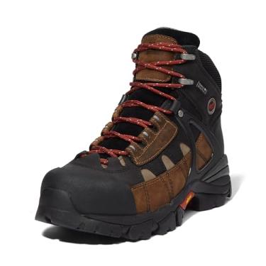 Imagem de Timberland PRO Hyperion masculino 15 cm GG bico de segurança de liga impermeável 6 AL WP, Marrom - 2024 Novo, 14 Wide