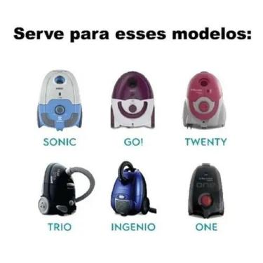 Imagem de Saco Para Aspirador De Pó Descartável Electrolux 3 One Trio Go Unidade