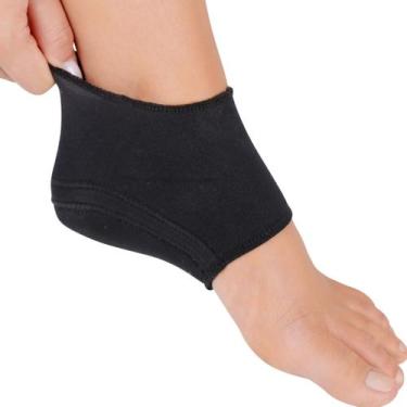 Imagem de Calcanheira Meia Ortopédica Anti Impacto para Esporão Esporte Silicone