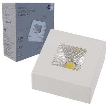 Imagem de Led Spot Luminária 5w Sobrepor 3000k A 6500k Avant, Bivolt