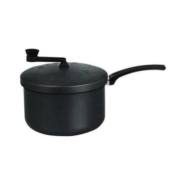 Imagem de Pipoqueira Alumínio 20Cm Antiaderente Grafite Magnific - PANELUX