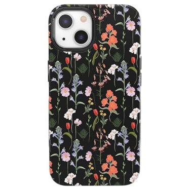 Imagem de Casely Capa para iPhone 13 | Jardim Secreto | Floral Misto | Compatível com MagSafe | Design protetor ousado