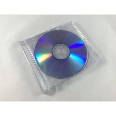 Imagem de Estojo Box Cd Acrílico Cristal Kit Com 25 Pçs