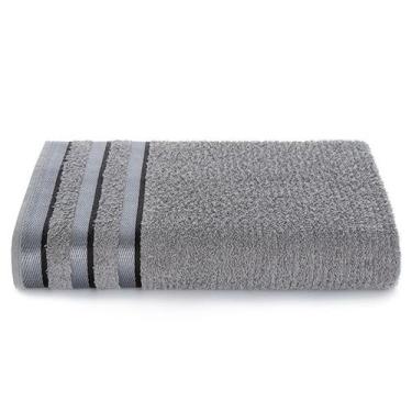Imagem de Banho Olympus Gigante Canelada Avulsa - TOALHAS GROH, Cinza claro