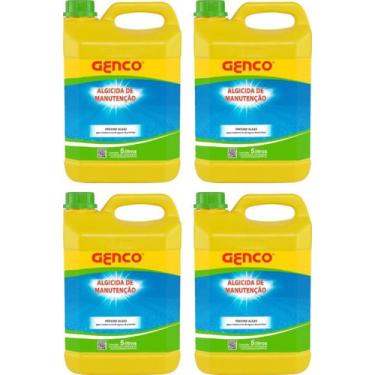 Imagem de 4 Genco Pool-trat Algicida Manutenção 5 Litros