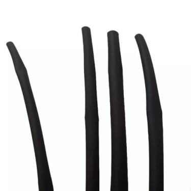 Imagem de Kit 20 Espaguete Termoretrátil 6,28mm Isolante 1 Metro - LAURINDOS CHU