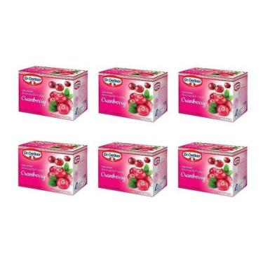 Imagem de 6un Chá Cranberry 10 Sachês - Dr. Oetker, Aromas & Frutas 