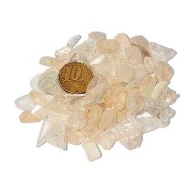 Imagem de Topázio Branco 5 a 10mm 100g Bruto Natural Pedra de 2025 - CristaisdeC