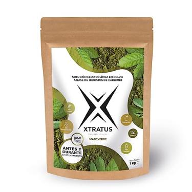 Imagem de XTRATUS - Suplemento com Carboidratos e Eletrólitos Pré e Intra-Treino de Mate Verde com cafeina natural. Livre de OGMS, Corantes, Conservantes e Aromas. 100% Natural e Vegano -1Kg