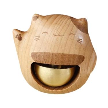 Imagem de IEUDNS Sino de Porta de Gato para Presente Artesanal Fofo Sino de Lojistas para Entrada de Restaurante de Loja