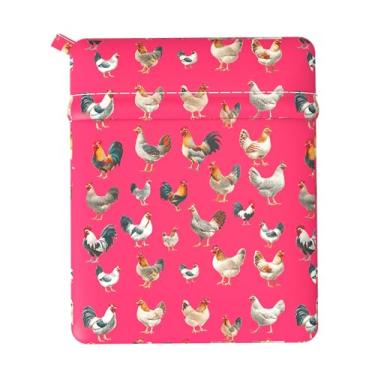 Imagem de XANADU Saco de micro-ondas de batata assada - Saco reutilizável para micro-ondas expresso de batata para resultados fofos e deliciosos (galinhas globalmente)