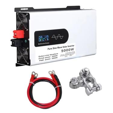 Imagem de Inversor de onda seno-seno de 2500 watt 5000w 12V 24V 48V 60V 72V DC a 110V 220V Inversor de energia do inversor de energia solar fora da grade para casa, veículos,24V to 220V