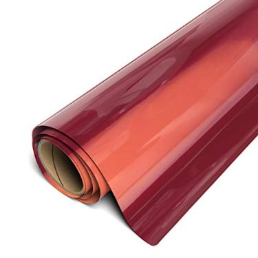 Imagem de Siser EasyWeed HTV Rolo de 38,1 cm x 1,5 m – Vinil de transferência de calor a ferro (Cranberry)