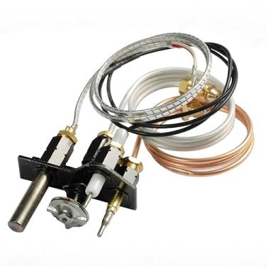 Imagem de Long Term Conjunto piloto de gás natural 69L17, J4117, 904405, 108084-02 Kit de lareira de ventilação direta compatível com Lennox Elite IHP Serefina Superior Astria peça de substituição com sensor de