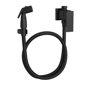 Imagem de Ducha Higiênica com Registro e Derivação Deca Unic Black Matte 1984.BL90.ACT.MT