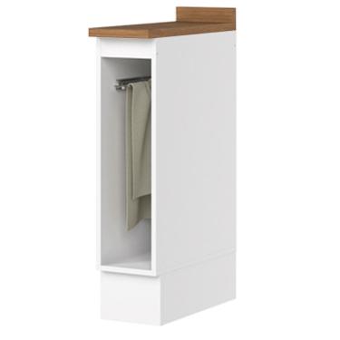 Imagem de Balcao Porta Toalha Tampo 20 cm C362 Americana Branco Nature Henn