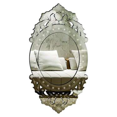 Imagem de Espelho Decorativo Veneziano Pegui 31x60 3890