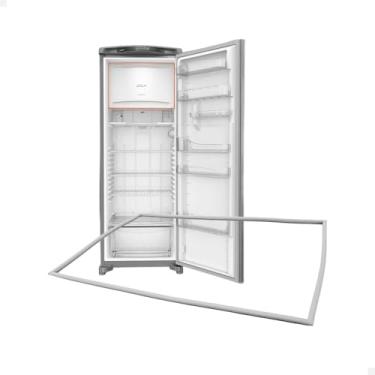 Imagem de Borracha Gaxeta Porta Freezer 50X31,5 Refrigerador Brastemp Consul W10215334