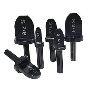 Imagem de AKALNNB 6 peças expansor de tubo de cobre conjunto de ferramentas de swaging bit swaging bit ar condicionado tubo cobre expansor swaging círculo cortador ferramenta conjunto de tubulação ferramentas
