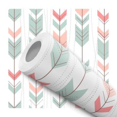 Imagem de Papel de Parede Vinílico Autoadesivo Lavável Escamas de Peixe Lilás Ro