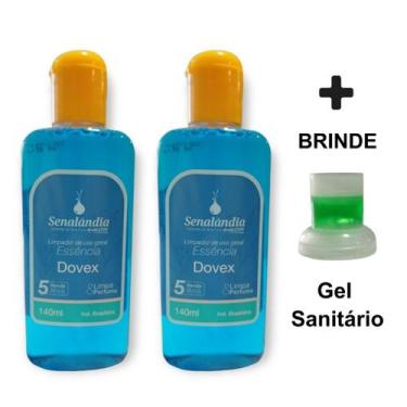 Imagem de 2 Limpador Perfumado Concentrado 140ml Alga Marinha Capim Limão Mil Fl