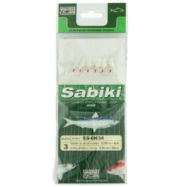 Imagem de Isca Sabiki com 6 Anzol N3 - 0009066 - ARTPESCA