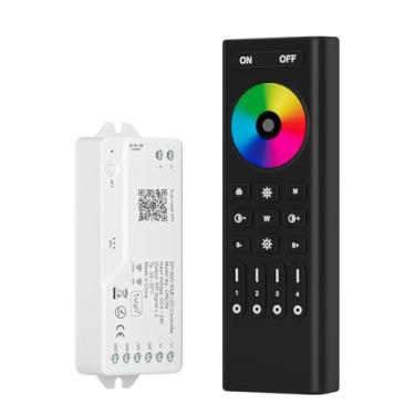 Imagem de SEZO 2,4 G WiFi DR03W RGB SPI Controlador RC03RF RF Remoto Tuya APP/Smart Life/Google Home/Alexa Controle Suporte WS2812B WS2811 WS2813 WS2815 etc Fita LED STA Mode